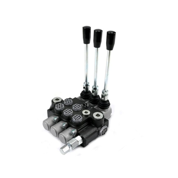 Rozdzielacz hydrauliczny 3-sekcyjny 40L V-R40L-3X1N | Exvi