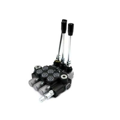 Rozdzielacz hydrauliczny 3-sekcyjny 40L V-R40L-3X1Z | Exvi