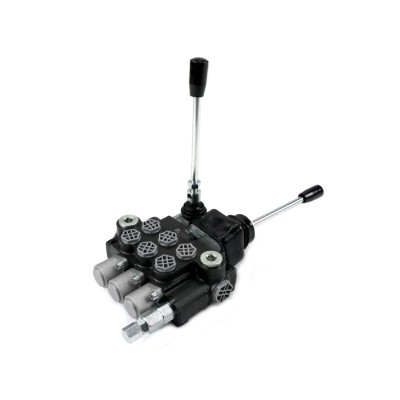 Rozdzielacz hydrauliczny 3-sekcyjny 40L V-R40L-3-2D | Exvi