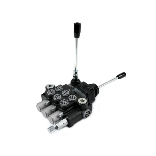 Rozdzielacz hydrauliczny 3-sekcyjny 40L V-R40L-3-2D | Exvi