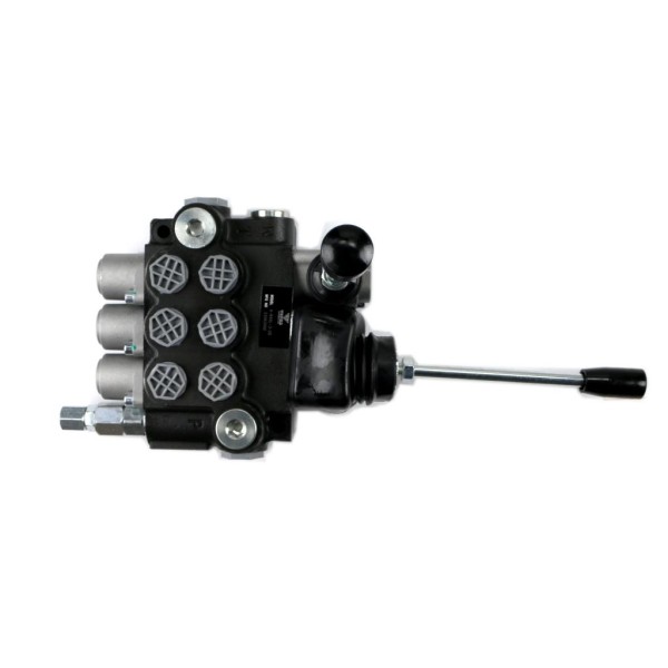 Rozdzielacz hydrauliczny 3-sekcyjny 40L V-R40L-3-2D | Exvi