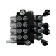 Rozdzielacz hydrauliczny 4-sekcyjny 40L V-R40L-4 | Exvi