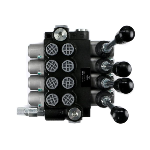 Rozdzielacz hydrauliczny 4-sekcyjny 40L V-R40L-4 | Exvi