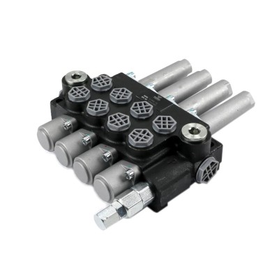 Rozdzielacz hydrauliczny 4-sekcyjny 40L V-R40L-4L | Exvi