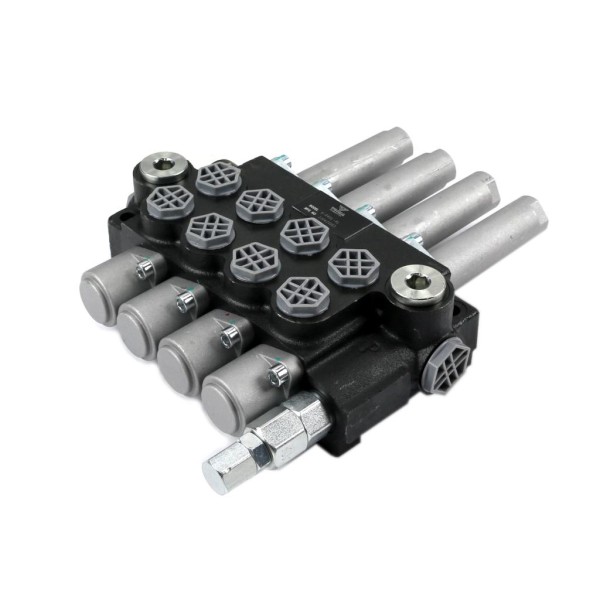 Rozdzielacz hydrauliczny 4-sekcyjny 40L V-R40L-4L | Exvi