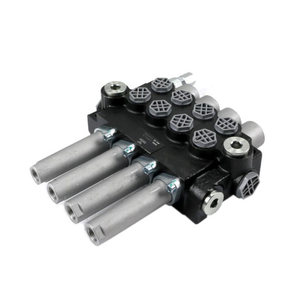 Rozdzielacz hydrauliczny 4-sekcyjny 40L V-R40L-4L | Exvi