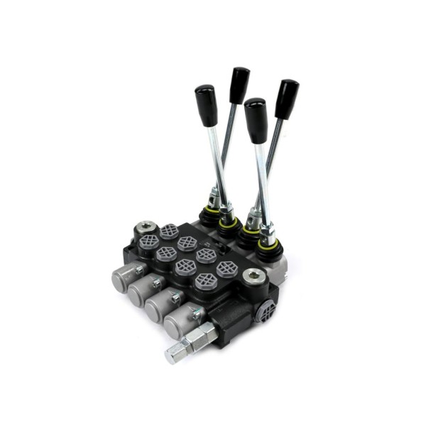 Rozdzielacz hydrauliczny 4-sekcyjny 40L V-R40L-4Z | Exvi