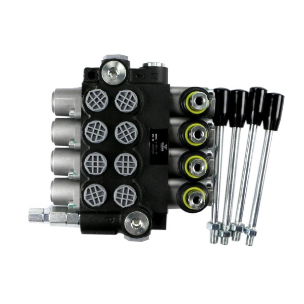 Rozdzielacz hydrauliczny 4-sekcyjny 40L V-R40L-4Z | Exvi