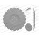 Talerz uzębiony Z-20 fi 560 mocowanie 4/98 25602245 | Exvi