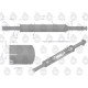 Tłumik 1120mm 3029104M1 5,2kg MF3 C-3603P 3029049PU | Exvi