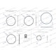 Zestaw naprawczy MTZ-80 Waryński 240-1000108-C5 | Exvi