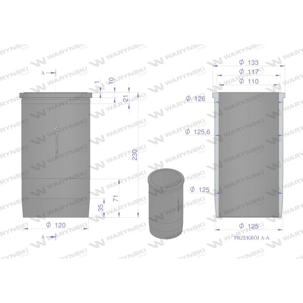 Zestaw naprawczy MTZ D-260 MMZ TURBO 260-1000108-A | Exvi