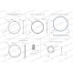 Zestaw naprawczy MTZ D-260 MMZ TURBO 260-1000108-A | Exvi