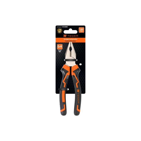 Szczypce uniwersalne 180 mm / TEGER SZU002 | Exvi