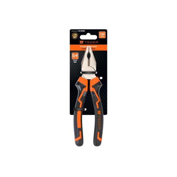 Szczypce uniwersalne 200 mm / TEGER SZU003 | Exvi
