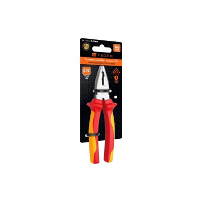 Szczypce uniwersalne izolowane VDE 160 mm / SZU004 | Exvi