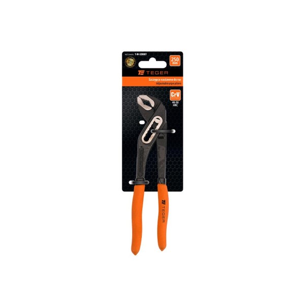 Szczypce nastawne do rur 250 mm / TEGER SZB007 | Exvi