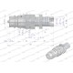 Szybkozłącze hydrauliczne wtyczka long WIAM18SZL-10 | Exvi