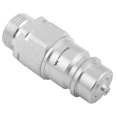 Szybkozłącze hydrauliczne wtyczka WIAM22SZ-10 | Exvi