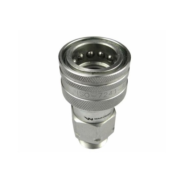 Szybkozłącze hydrauliczne gniazdo WIAM22MZ-10 | Exvi