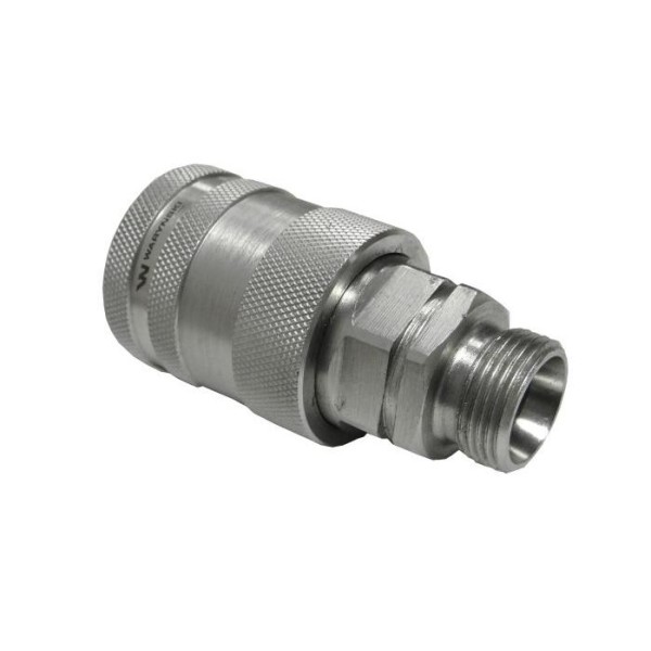 Szybkozłącze hydrauliczne gniazdo WIAM22MZ-PP-10 | Exvi