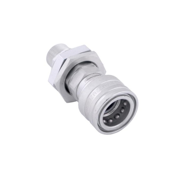 Szybkozłącze hydrauliczne gniazdo WIAM22MZL-ST-10 | Exvi