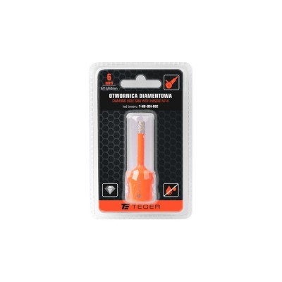 Otwornica diamentowa z uchwytem M14/6 mm NB-ODI-002 | Exvi