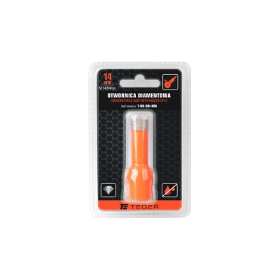 Otwornica diamentowa z uchwytem M14/14 mm NB-ODI-006 | Exvi