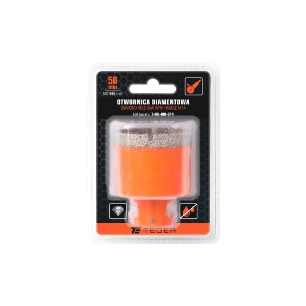 Otwornica diamentowa z uchwytem M14/50 mm NB-ODI-014 | Exvi