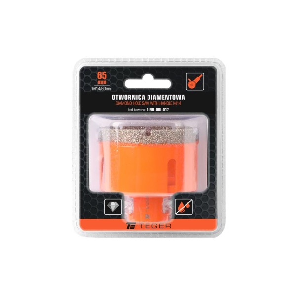 Otwornica diamentowa z uchwytem M14/65 mm NB-ODI-017 | Exvi