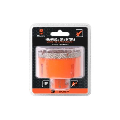 Otwornica diamentowa z uchwytem M14/68 mm NB-ODI-018 | Exvi