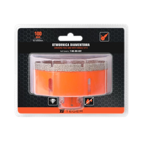 Otwornica diamentowa z uchwytem M14/100 NB-ODI-022 | Exvi