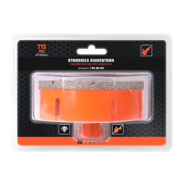 Otwornica diamentowa z uchwytem M14/115 NB-ODI-023 | Exvi