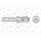 Sworzeń z gwintem T-SG22502240140.1 fi 22/50 mm | Exvi