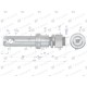 Sworzeń z gwintem T-SG25602240150 fi 25/60 mm | Exvi