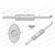 Tłumik TURBO 1676mm 9.8kg C-385inox 89/01-404/0 | Exvi