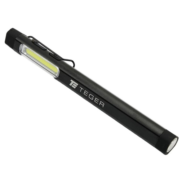 Latarka LED COB pen aluminiowa 400lm LED-0090 | Exvi