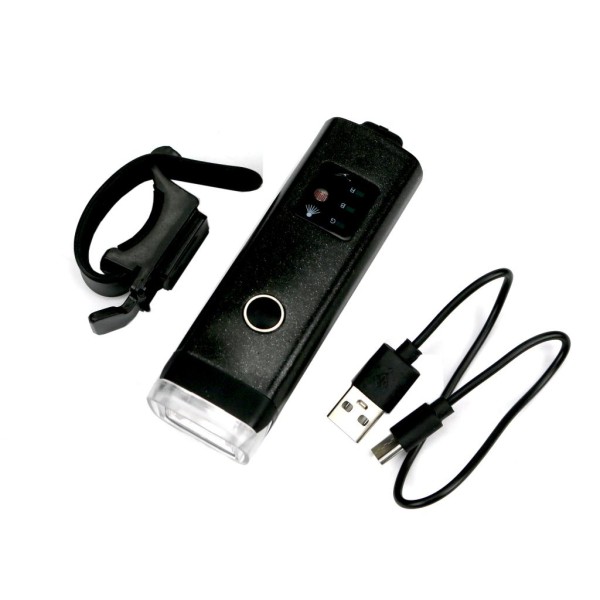 Zestaw lamp rowerowych, latarka LED LED-0050 | Exvi