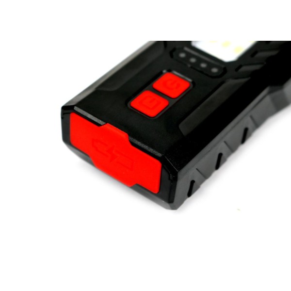 Lampa rowerowa latarkaLED przednia zdwojona LED-0051 | Exvi