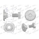 Śruba nożyka kpl. M10x22 zastosowanie RF-56229614 | Exvi