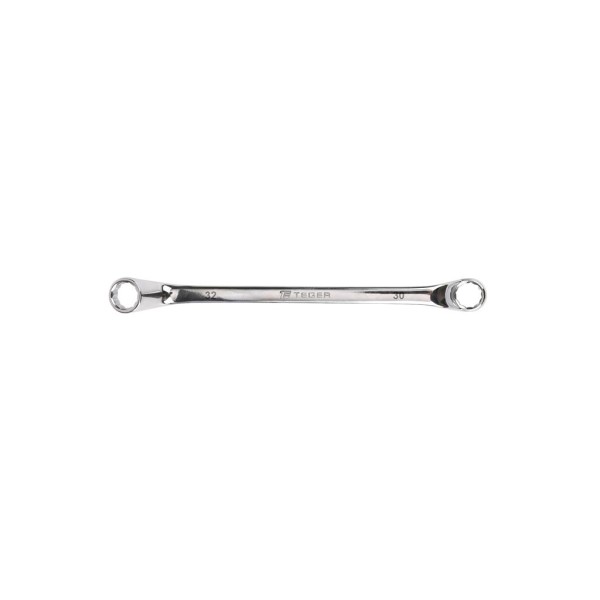 Klucz oczkowy odgięty 30x32mm / TEGER NWKOO012 | Exvi