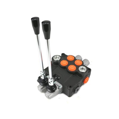 Rozdzielacz hydrauliczny 2-sekcyjny 120L V-R120L-2 | Exvi