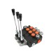 Rozdzielacz hydrauliczny 3-sekcyjny 120L V-R120L-3 | Exvi