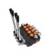 Rozdzielacz hydrauliczny 4-sekcyjny 120L V-R120L-4 | Exvi