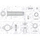 Zestaw (kit) do rozdzielacza V-R40L-KIT | Exvi