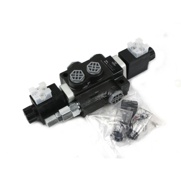 Rozdzielacz hydrauliczny 1-sekcyjny V-R40L-1E | Exvi
