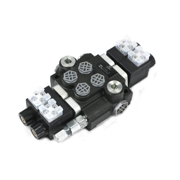 Rozdzielacz hydrauliczny 2-sekcyjny V-R40L-2E | Exvi