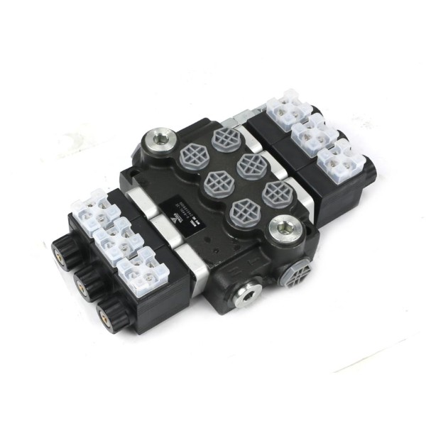 Rozdzielacz hydrauliczny 3-sekcyjny V-R40L-3E | Exvi