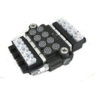 Rozdzielacz hydrauliczny 4-sekcyjny V-R40L-4E | Exvi