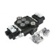 Rozdzielacz hydrauliczny 2-sekcyjny V-R80L-2E | Exvi